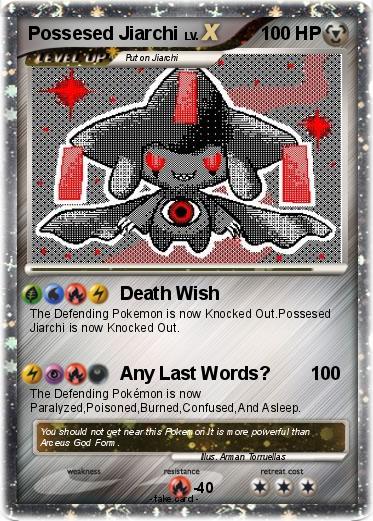Pokemon Possesed Jiarchi