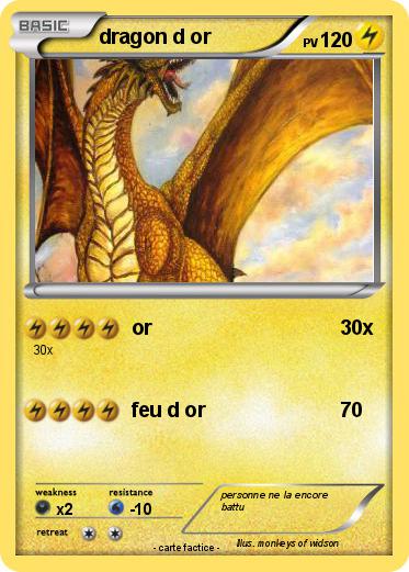 Pokemon dragon d or