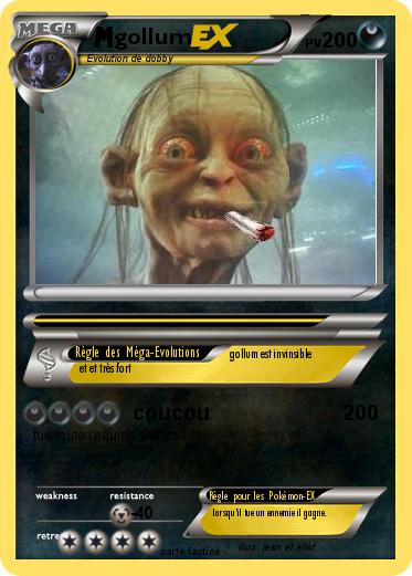 Pokemon gollum