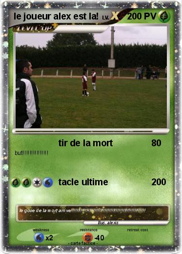 Pokemon le joueur alex est la!