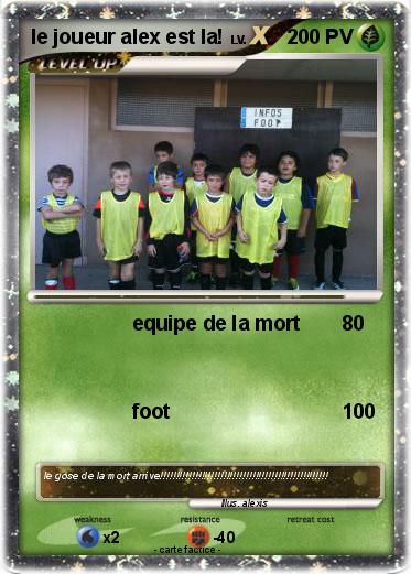 Pokemon le joueur alex est la!