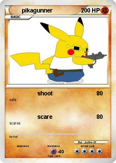 Pokemon pikagunner