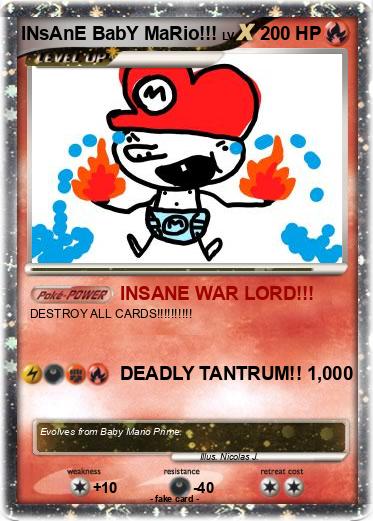 Pokemon INsAnE BabY MaRio!!!