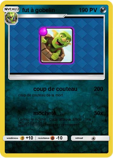 Pokemon fut à gobelin