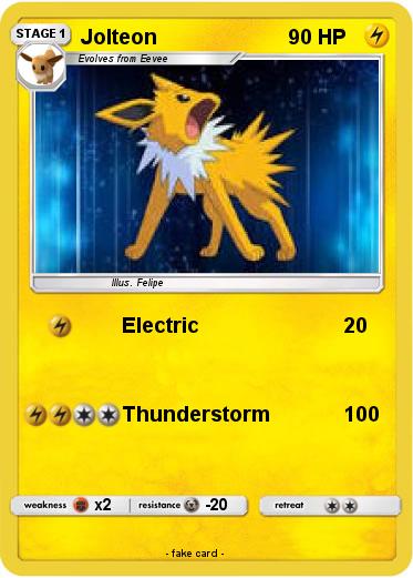 Pokemon Jolteon