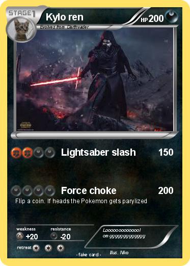 Pokemon Kylo ren