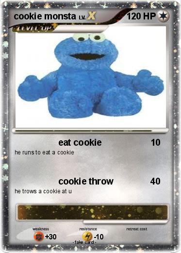Pokemon cookie monsta