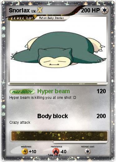 Pokemon Snorlax