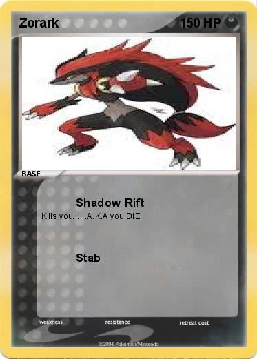 Pokemon Zorark         