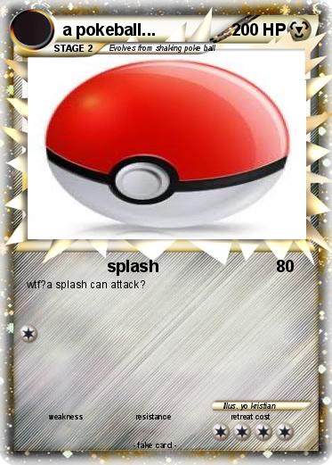 Pokemon a pokeball...