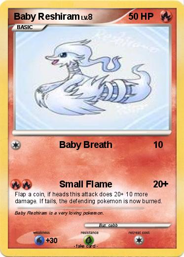 Pokemon Baby Reshiram