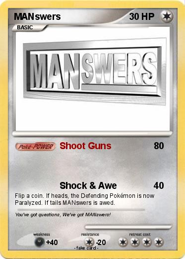 Pokemon MANswers