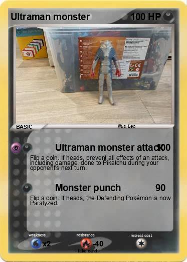 Pokemon Ultraman monster