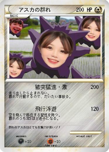 Pokemon アスカの群れ