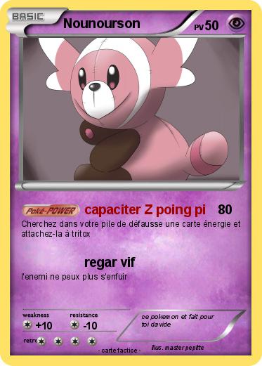 Pokemon Nounourson