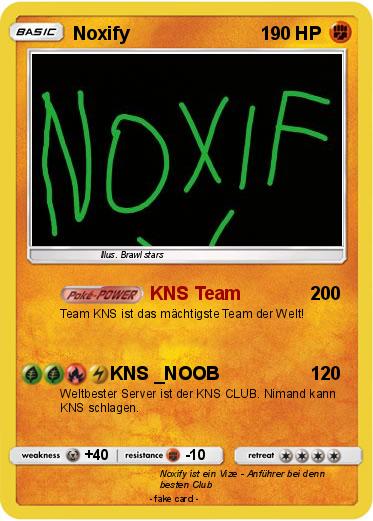 Pokemon Noxify