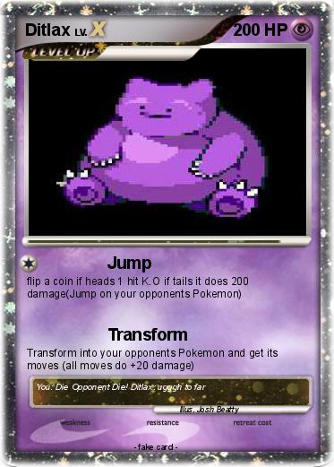 Pokemon Ditlax