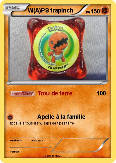 Pokemon W(A)PS trapinch