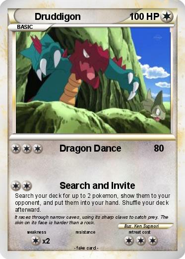 Pokemon Druddigon