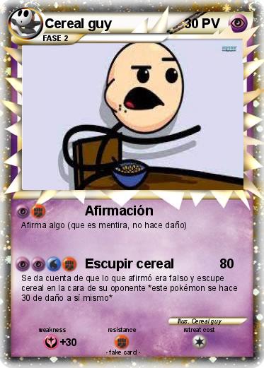 Pokemon Cereal guy