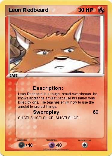 Pokemon Leon Redbeard