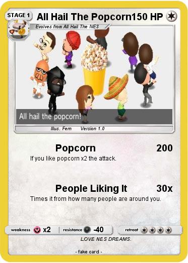 Pokemon All Hail The Popcorn