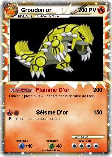 Pokemon Groudon or