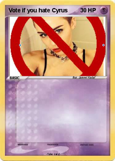 Pokemon Vote if you hate Cyrus