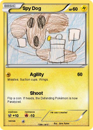 Pokemon Spy Dog