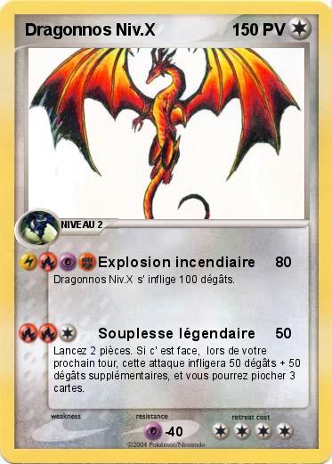 Pokemon Dragonnos Niv.X