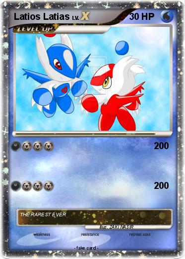 Pokemon Latios Latias