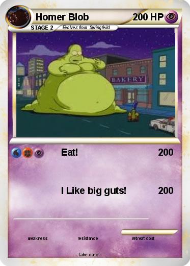 Pokemon Homer Blob