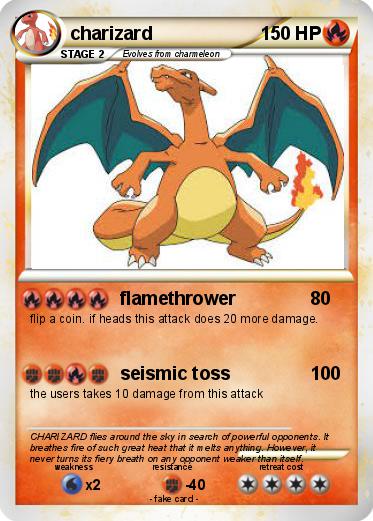 Pokemon charizard