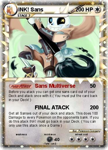 Pokemon INK! Sans