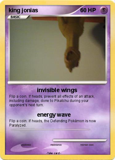 Pokemon king jonias