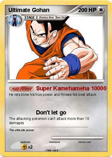 Pokemon Ultimate Gohan