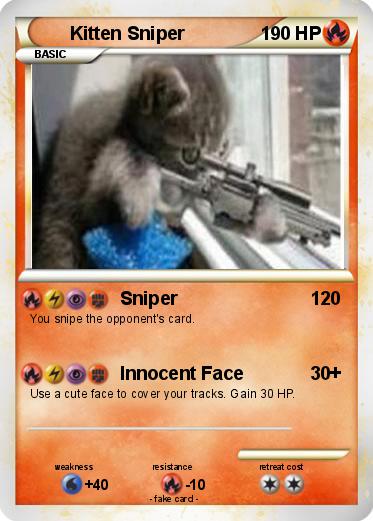 Pokemon Kitten Sniper