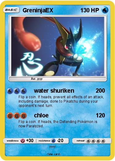 Pokemon GreninjaEX