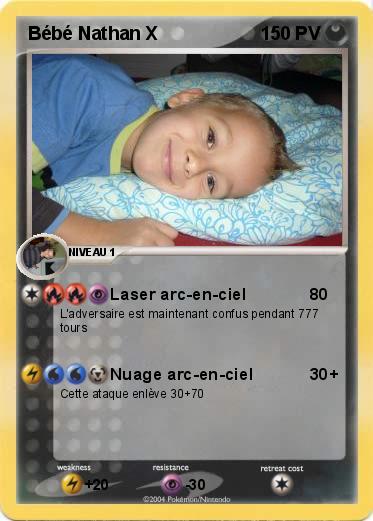 Pokemon Bébé Nathan X