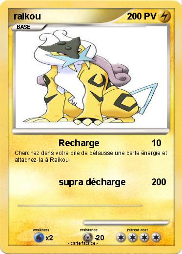Pokemon raikou