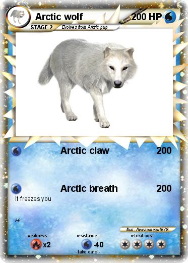 Pokemon Arctic wolf