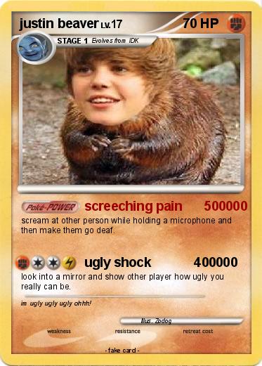 Pokemon justin beaver