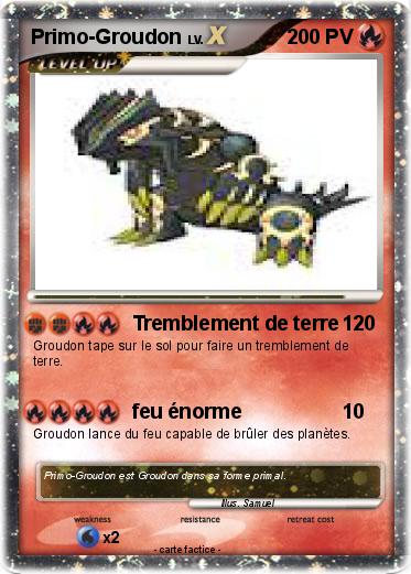 Pokemon Primo-Groudon