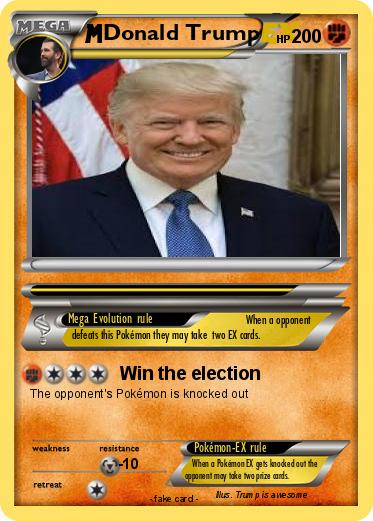 Pokemon Donald Trump