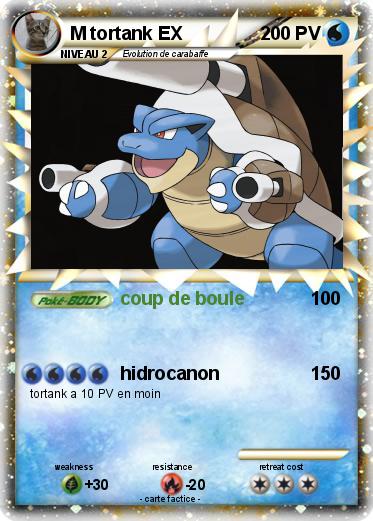 Pokemon M tortank EX