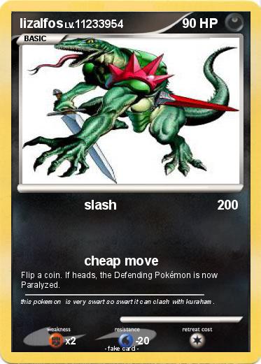 Pokemon lizalfos