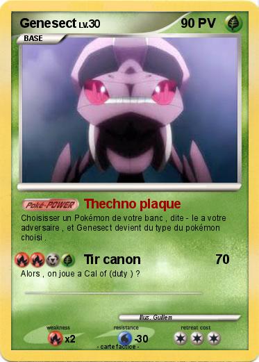 Pokemon Genesect