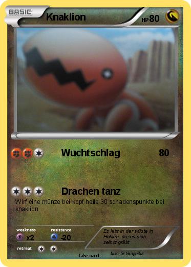 Pokemon Knaklion