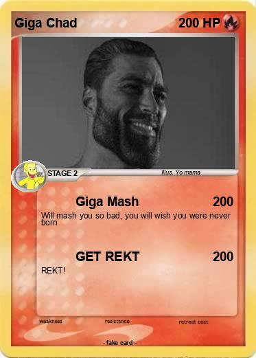 Pokemon Giga Chad