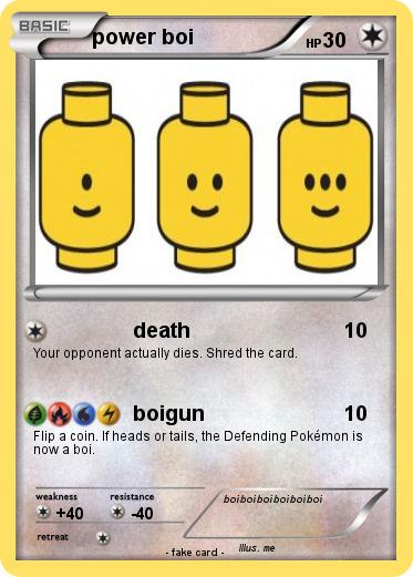 Pokemon power boi